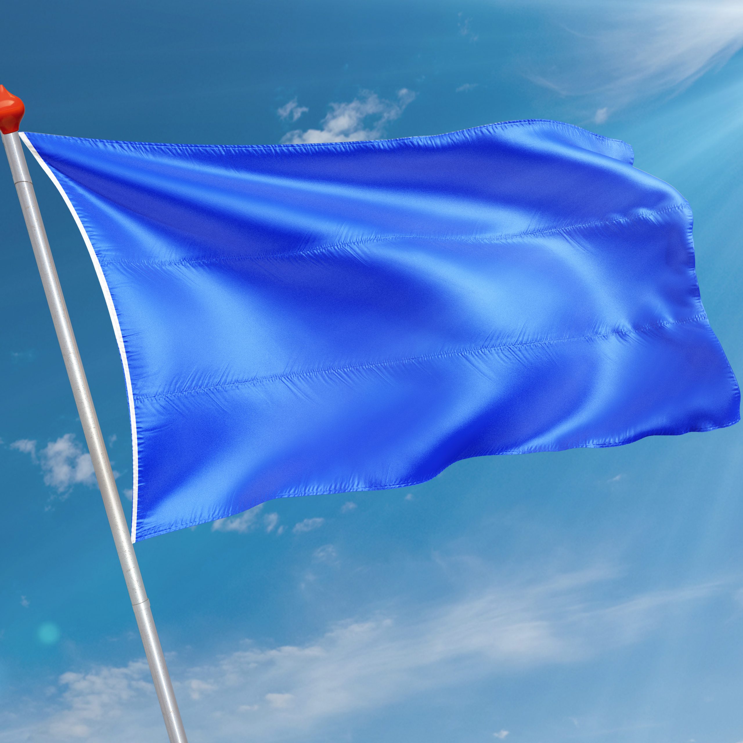 Ontwapening Controle Slapen Effen vlag blauw kopen? | Snelle levering & 8.7 klantbeoordeling | Vlaggen .com